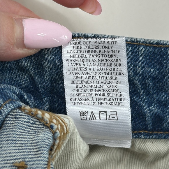 A.L.C. Abbott Straight Jeans Size 26 Medium Wash - Picture 15 of 16